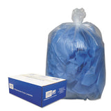 Classic Clear Linear Low-density Can Liners, 10 Gal, 0.6 Mil, 24" X 23", Clear, 500-carton freeshipping - TVN Wholesale