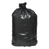 Classic Linear Low-density Can Liners, 60 Gal, 0.9 Mil, 38" X 58", Black, 100-carton freeshipping - TVN Wholesale