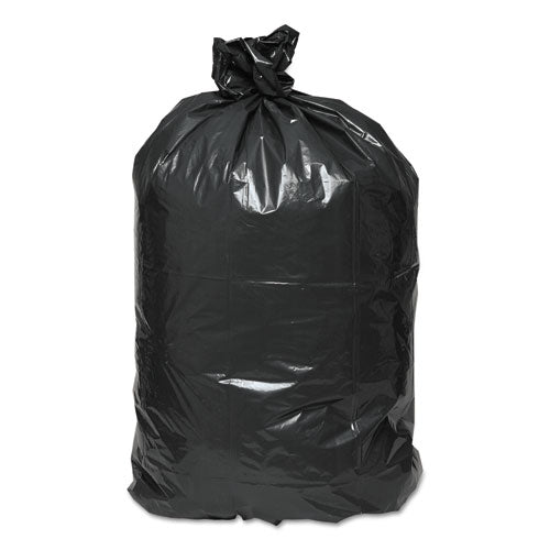 Classic Linear Low-density Can Liners, 56 Gal, 0.9 Mil, 43" X 47", Black, 100-carton freeshipping - TVN Wholesale
