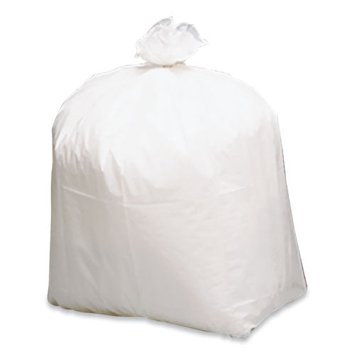 Earthsense® Commercial Linear-low-density Recycled Tall Kitchen Bags, 13 Gal, 0.85 Mil, 24" X 33", White, 150-box freeshipping - TVN Wholesale
