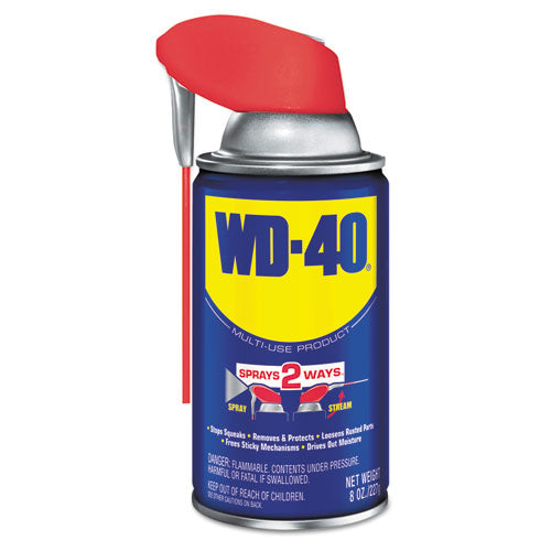 WD-40® Smart Straw Spray Lubricant, 8 Oz Aerosol Can, 12-carton freeshipping - TVN Wholesale