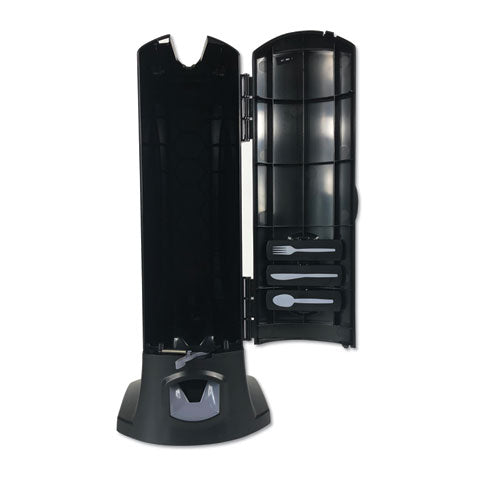 WeGo Dispenser, Fork, 10.22 X 12.5 X 23.75 Black freeshipping - TVN Wholesale