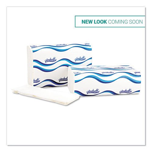 Windsoft® Multifold Paper Towels, 1 Ply, White, 9.25 X 9.5, 250-pack, 16 Packs-carton freeshipping - TVN Wholesale