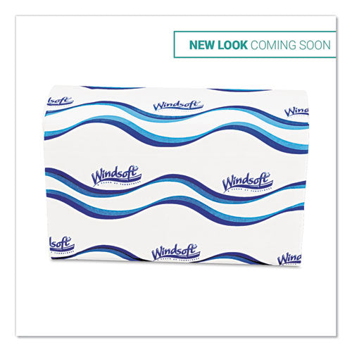 Windsoft® Multifold Paper Towels, 1 Ply, White, 9.25 X 9.5, 250-pack, 16 Packs-carton freeshipping - TVN Wholesale