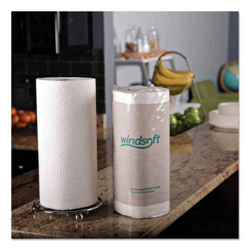 Windsoft® Kitchen Roll Towels, 2 Ply, 11 X 8.5, White, 85-roll, 30 Rolls-carton freeshipping - TVN Wholesale