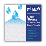 Windsoft® Premium Kitchen Roll Towels, 2 Ply, 11 X 6, White, 110-roll, 12 Rolls-carton freeshipping - TVN Wholesale