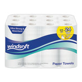 Windsoft® Premium Kitchen Roll Towels, 2 Ply, 11 X 6, White, 110-roll, 12 Rolls-carton freeshipping - TVN Wholesale