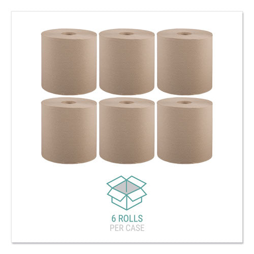 Windsoft® Hardwound Roll Towels, 8" X 800 Ft, Natural, 6 Rolls-carton freeshipping - TVN Wholesale