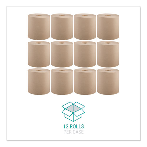 Windsoft® Hardwound Roll Towels, 8 X 800 Ft, Natural, 12 Rolls-carton freeshipping - TVN Wholesale