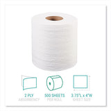 Windsoft® Bath Tissue, Septic Safe, 2-ply, White, 4 X 3.75, 500 Sheets-roll, 96 Rolls-carton freeshipping - TVN Wholesale
