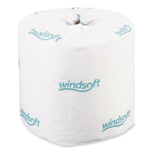 Windsoft® Bath Tissue, Septic Safe, 2-ply, White, 4 X 3.75, 400 Sheets-roll, 24 Rolls-carton freeshipping - TVN Wholesale