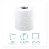 Windsoft® Bath Tissue, Septic Safe, 2-ply, White, 4.5 X 3, 500 Sheets-roll, 48 Rolls-carton freeshipping - TVN Wholesale