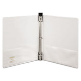 Wilson Jones® Hanging Dubllock Round Ring Binder, 3 Rings, 1" Capacity, 11 X 8.5, White freeshipping - TVN Wholesale