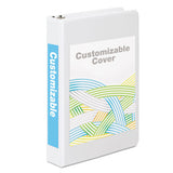 Wilson Jones® A4 International Round Ring View Binder, 4 Rings, 2" Capacity, 11.63 X 8.13, White freeshipping - TVN Wholesale