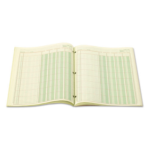 Wilson Jones® Accounting Pad, (4) 8-unit Columns, 2-sided, 11 X 8.5, Light Green, 50-sheet Pad freeshipping - TVN Wholesale