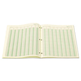 Wilson Jones® Accounting Pad, (8) 6-unit Columns, 8.5 X 11, Light Green, 50-sheet Pad freeshipping - TVN Wholesale