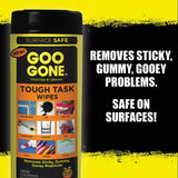 Goo Gone® Clean Up Wipes, 8 X 7, Citrus Scent, White, 24-canister, 4 Canister-carton freeshipping - TVN Wholesale