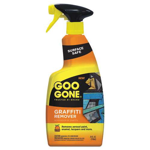 Goo Gone® Graffiti Remover, 24 Oz Spray Bottle, 4-carton freeshipping - TVN Wholesale