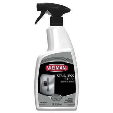WEIMAN® Stainless Steel Cleaner And Polish, 17 Oz Aerosol, 6-carton freeshipping - TVN Wholesale