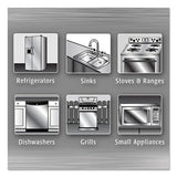 WEIMAN® Stainless Steel Wipes, 7 X 8, 30-canister freeshipping - TVN Wholesale