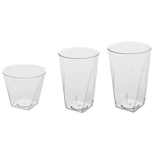WNA Classicware Tumblers, 12 Oz, Plastic, Clear, 16-pack freeshipping - TVN Wholesale