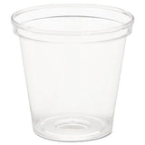 WNA Comet Plastic Tumbler, 7 Oz, Clear, Tall, 25-pack, 20 Packs-carton freeshipping - TVN Wholesale