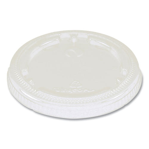 World Centric® Pla Lids For Fiber Cups, 3.1" Diameter X 0.4"h, Clear, 1,000-carton freeshipping - TVN Wholesale