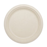 World Centric® Fiber Plates, Ripple Edge, 6" Dia, Natural, 1,000-carton freeshipping - TVN Wholesale