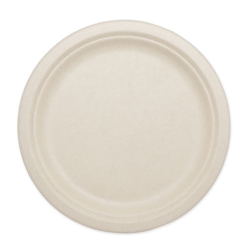 World Centric® Fiber Plates, 9" Dia, Natural, 1,000-carton freeshipping - TVN Wholesale