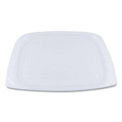 World Centric® Pla Rectangular Deli Container Lids, 6.5 X 7.5 X 0.3, Clear, 600-carton freeshipping - TVN Wholesale