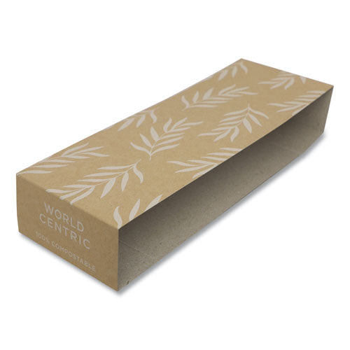 World Centric® Fiber Container Sleeves, 7.5" X 10", Natural, 800-carton freeshipping - TVN Wholesale