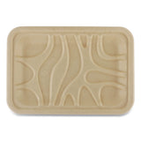 Fiber Trays, 1-compartment, 8.3 X 4.9 X 0.7, Natural, 500-carton