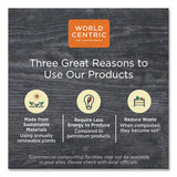 World Centric® 100 Percent Pcw Recycled Paper Towels, 1-ply, 9 X 9, Natural, 250-pack, 16 Packs-carton freeshipping - TVN Wholesale