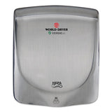 Verdedri Hand Dryer, 13.38 X 11.75 X 4, Stainless Steel, Brushed