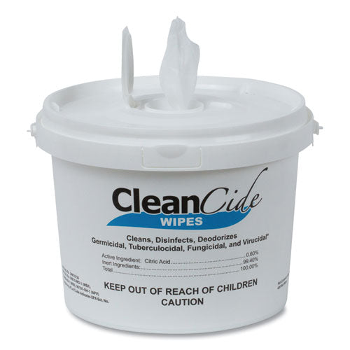 Wexford Labs Cleancide Disinfecting Wipes, Fresh Scent, 8 X 5.5, 400-tub, 4 Tubs-carton freeshipping - TVN Wholesale