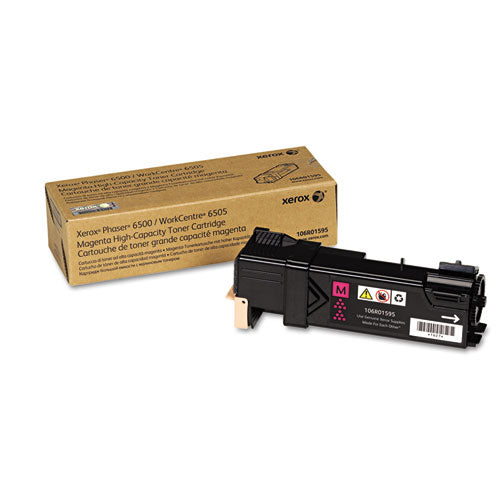 Xerox® 106r01595 High-yield Toner, 2,500 Page-yield, Magenta freeshipping - TVN Wholesale
