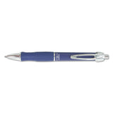 Zebra® Gr8 Gel Pen, Retractable, Medium 0.7 Mm, Blue Ink, Blue-silver Barrel, Dozen freeshipping - TVN Wholesale