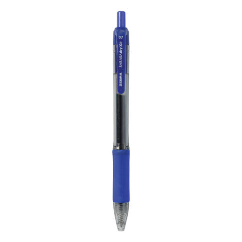 Zebra® Sarasa Dry Gel X20 Gel Pen, Retractable, Bold 1 Mm, Blue Ink, Translucent Blue Barrel, Dozen freeshipping - TVN Wholesale