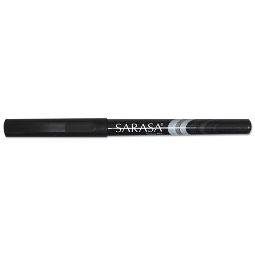 Zebra® Sarasa Porous Point Pen, Stick, Fine 0.8 Mm, Black Ink, Black Barrel, Dozen freeshipping - TVN Wholesale