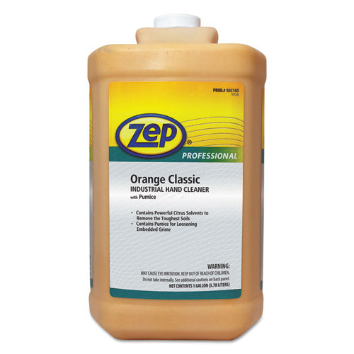 Zep Professional® Industrial Hand Cleaner, Orange, 1 Gal Bottle, 4-carton freeshipping - TVN Wholesale