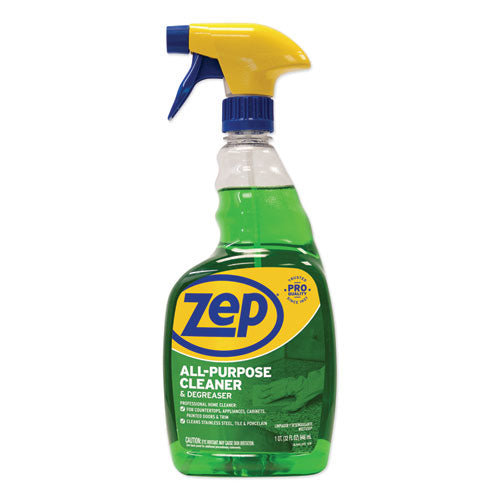 Zep Commercial® All-purpose Cleaner And Degreaser, 32 Oz Spray Bottle freeshipping - TVN Wholesale
