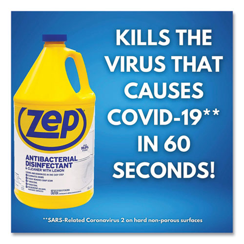 Zep Commercial® Antibacterial Disinfectant, 1 Gal Bottle freeshipping - TVN Wholesale