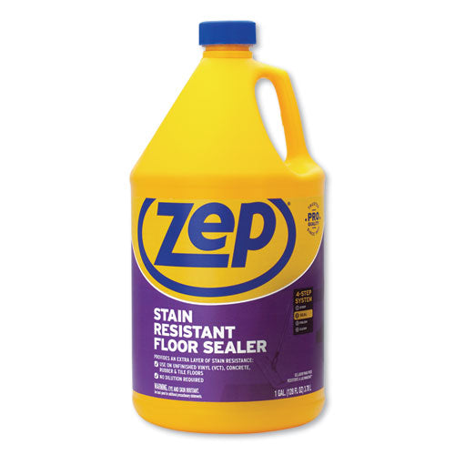 Zep Commercial® Stain Resistant Floor Sealer, Unscented, 1 Gal, 4-carton freeshipping - TVN Wholesale