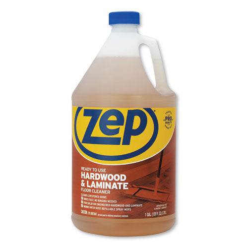 Zep Commercial® Hardwood And Laminate Cleaner, Fresh Scent, 1 Gal, 4-carton freeshipping - TVN Wholesale