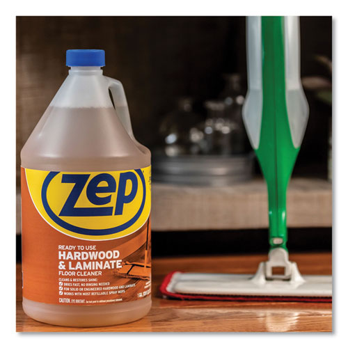 Zep Commercial® Hardwood And Laminate Cleaner, Fresh Scent, 1 Gal, 4-carton freeshipping - TVN Wholesale