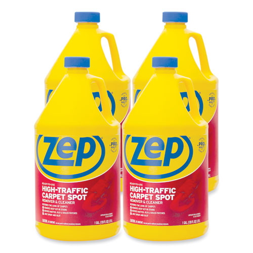 Zep Commercial® High Traffic Carpet Cleaner, 1 Gal, 4-carton freeshipping - TVN Wholesale