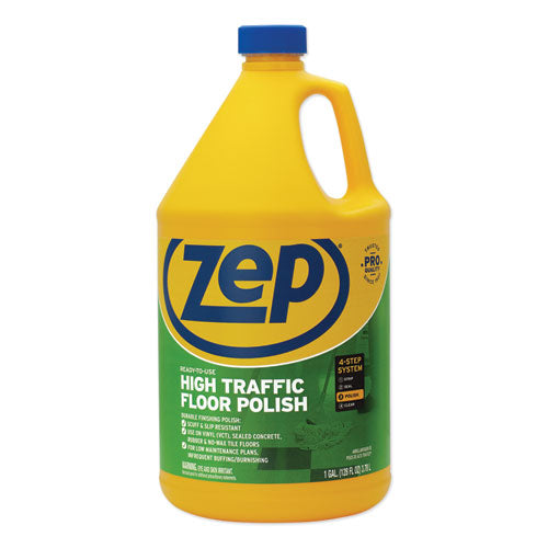 Zep Commercial® High Traffic Floor Polish, 1 Gal Bottle freeshipping - TVN Wholesale