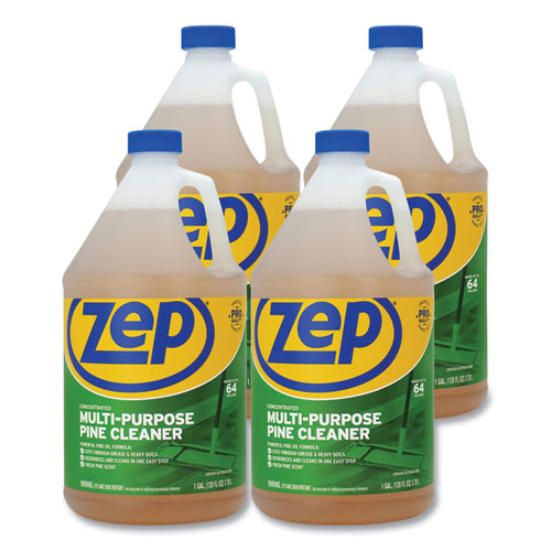 Zep Commercial® Pine Multi-purpose Cleaner, Pine Scent, 1 Gal, 4-carton freeshipping - TVN Wholesale