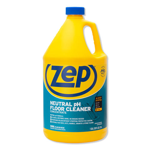 Zep Commercial® Neutral Floor Cleaner, Fresh Scent, 1 Gal, 4-carton freeshipping - TVN Wholesale