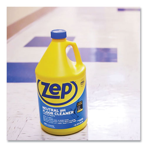 Zep Commercial® Neutral Floor Cleaner, Fresh Scent, 1 Gal, 4-carton freeshipping - TVN Wholesale